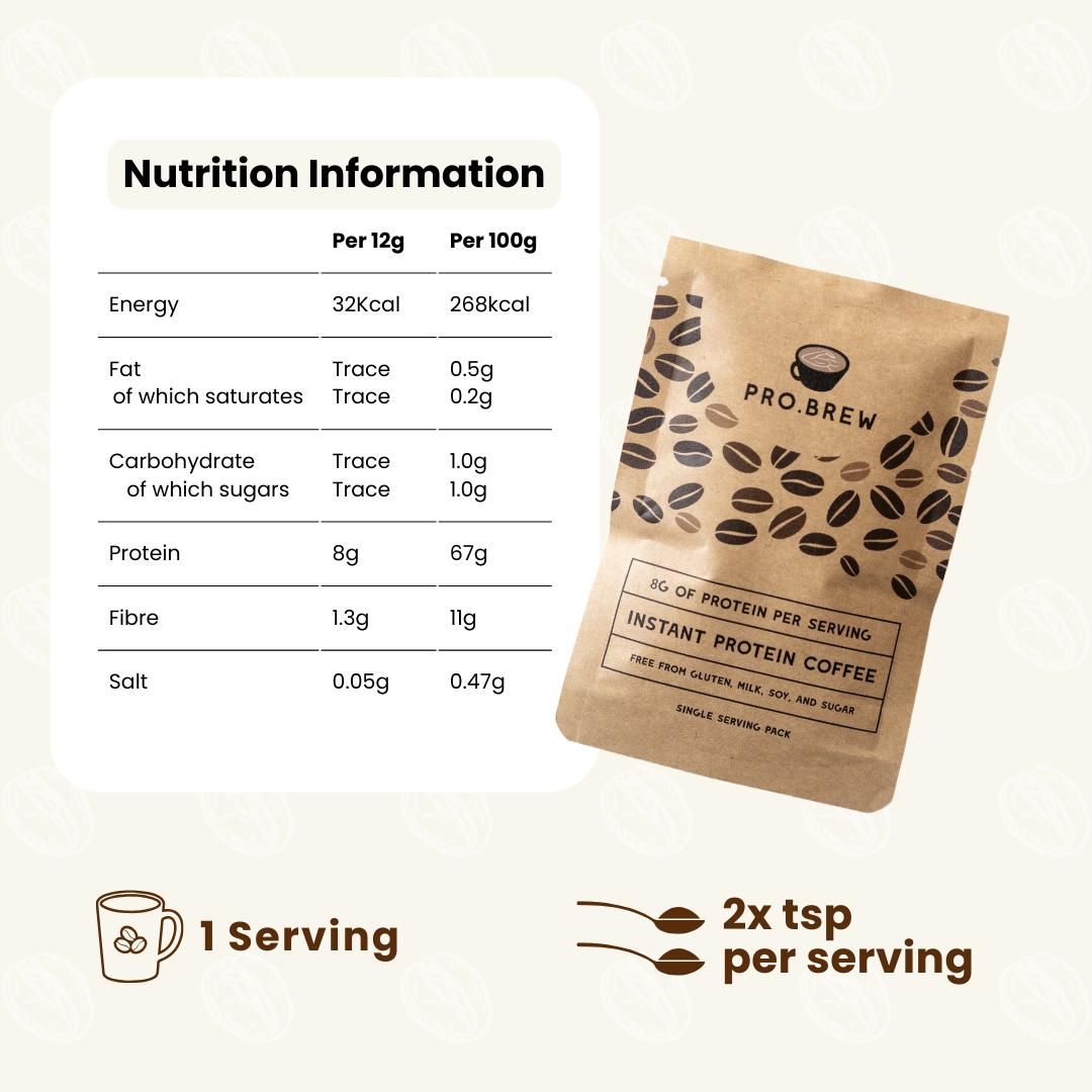 Protein Coffee Sachets